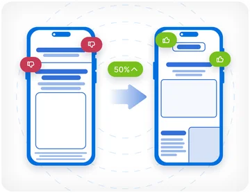 Test messaging and design